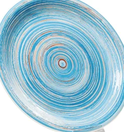 KARE24.se Tallrik Swirl Blå Ø27cm - KARE Design New