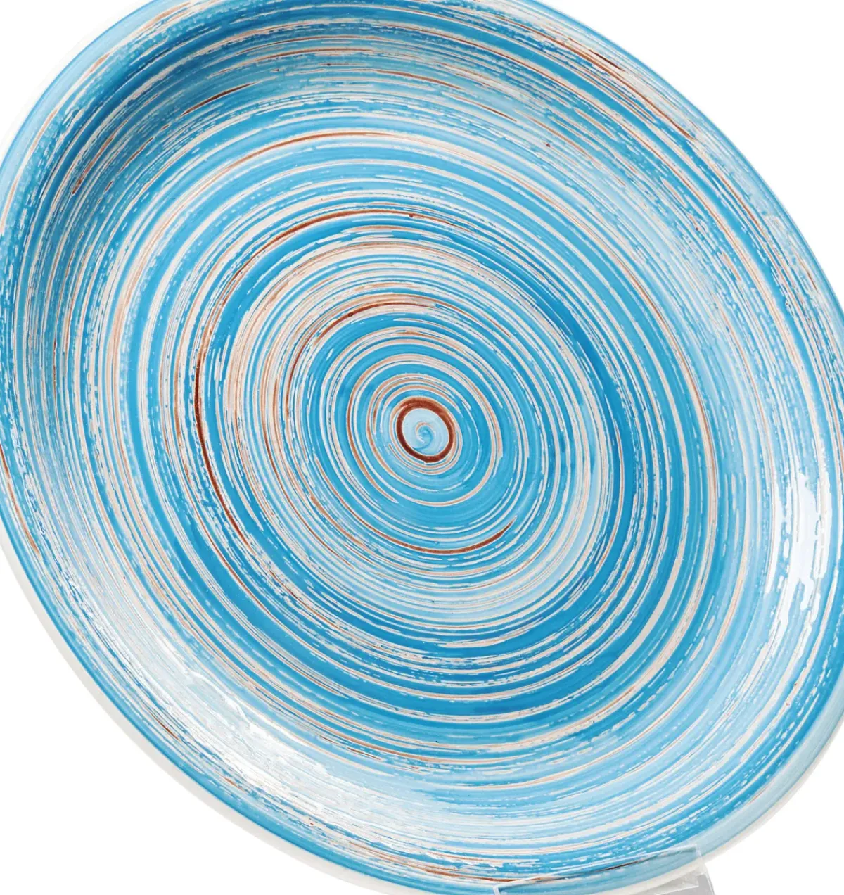 KARE24.se Tallrik Swirl Blå Ø27cm - KARE Design New