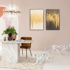 KARE24.se Tavla Abstract Svart - Akryl, 80x120cm - KARE Design Hot