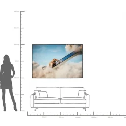 KARE24.se Tavla Elephant In The Sky - Elefant, 150x100cm - KARE Design Outlet