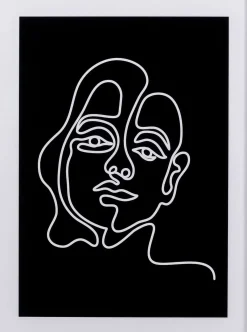 KARE24.se Tavla Faccia Arte - Kvinna, 80x60cm - KARE Design