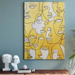 KARE24.se Tavla Faces, 70x100cm - KARE Design Hot