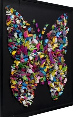 KARE24.se Tavla Farfalla, 120x120cm - KARE Design Outlet