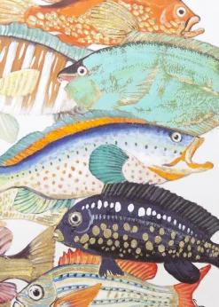 KARE24.se Tavla Fish Meeting 2 - Akryl, 75x100cm - KARE Design Outlet