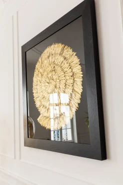 KARE24.se Tavla Golden Snail - Guld, 120x120cm - KARE Design