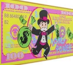 KARE24.se Tavla Graffiti Money, 70x160cm - KARE Design Best