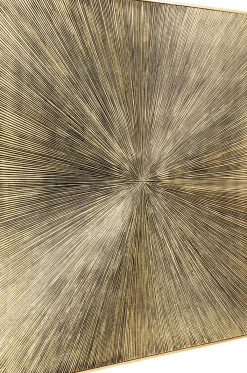 KARE24.se Tavla Illumino - Struktur i Matt Guldfinish, 120x120cm - KARE Design Best