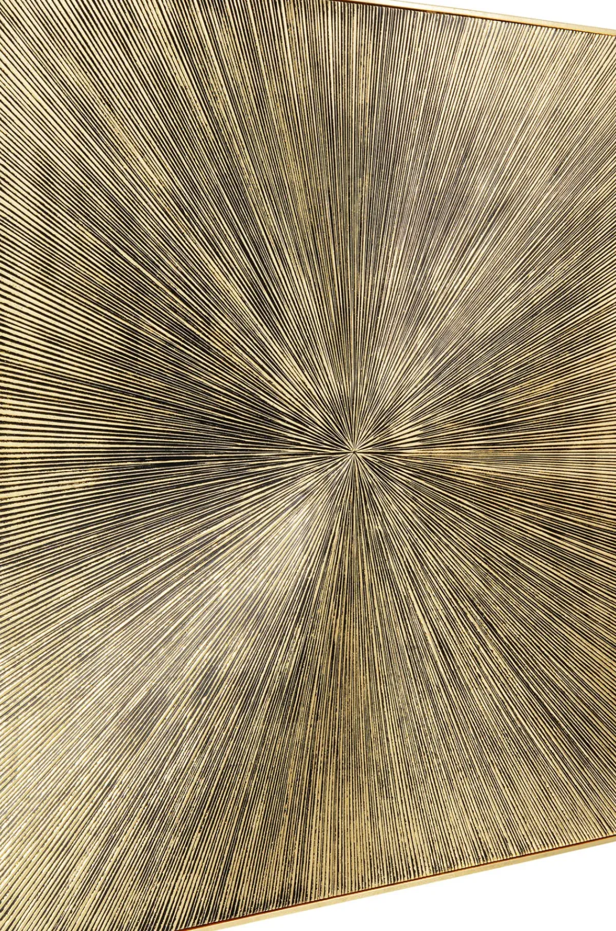 KARE24.se Tavla Illumino - Struktur i Matt Guldfinish, 120x120cm - KARE Design Best