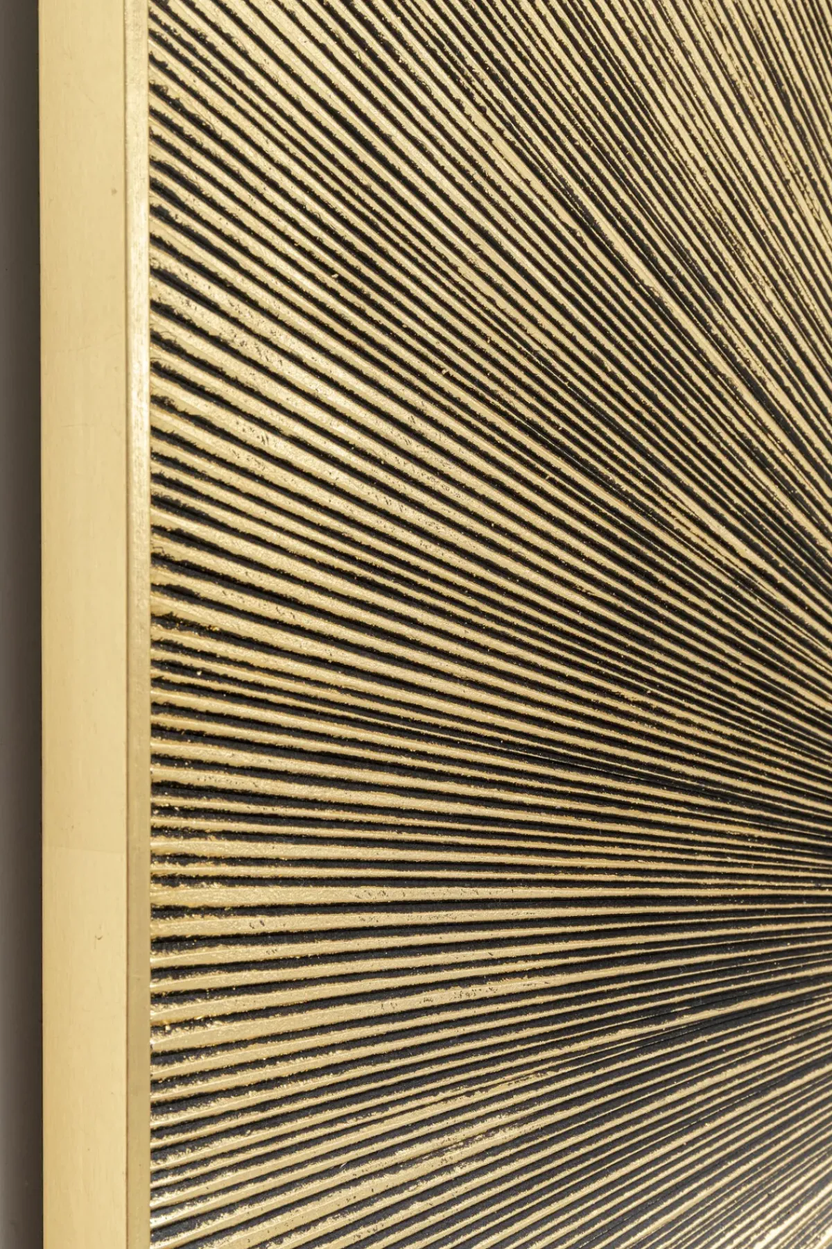 KARE24.se Tavla Illumino - Struktur i Matt Guldfinish, 120x120cm - KARE Design Best