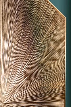 KARE24.se Tavla Illumino - Struktur i Matt Guldfinish, 120x120cm - KARE Design Best