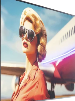 KARE24.se Tavla LED Jetset Pose Lady, 120x80cm - KARE Design Hot