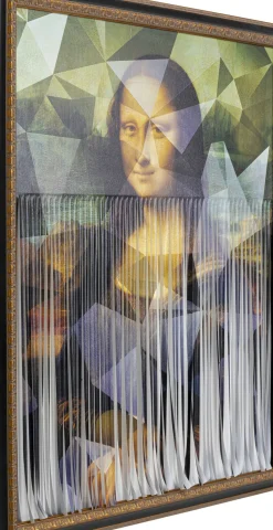 KARE24.se Tavla Ma­de­moi­selle Lisa 130x163cm - KARE Design Online
