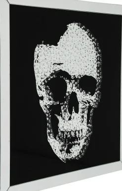 KARE24.se Tavla Mirror Skull - Spegel, 100x100cm - KARE Design Best