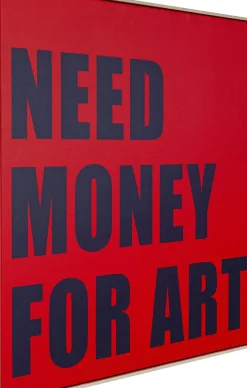 KARE24.se Tavla Need Money, 80x80cm - KARE Design Clearance