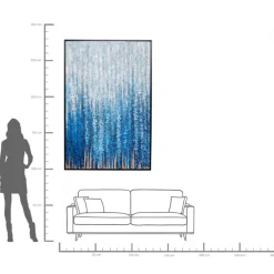 KARE24.se Tavla Rain Shower, 180x120cm - KARE Design Outlet