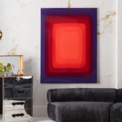 KARE24.se Tavla Tendency Red - Canvas, 120x160cm - KARE Design Online