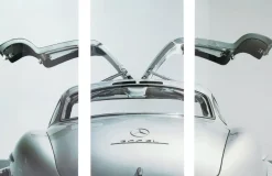 KARE24.se Tavla Triptychon Oldtimer Back 240x160cm - KARE Design Sale