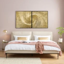 KARE24.se Tavla Wave - 2 Delar, 120x60cm - KARE Design Outlet