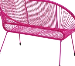 KARE24.se Trädgårdsbänk Acapulco Mono - Rosa - KARE Design