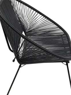 KARE24.se Trädgårdsbänk Acapulco - Svart, 121cm - KARE Design Sale