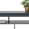 KARE24.se Tv-Bänk Montieri Grafitgrå, 46x160cm - KARE Design