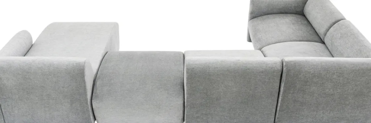 KARE24.se U-Soffa Lucca 2:a - Grå Höger - KARE Design Hot