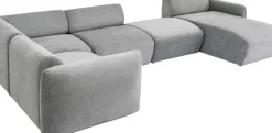 KARE24.se U-Soffa Lucca 2:a - Grå Höger - KARE Design Hot
