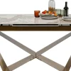 KARE24.se Utdragbart Bord Connesso - Mässing, 200(+60)x100cm - KARE Design Discount