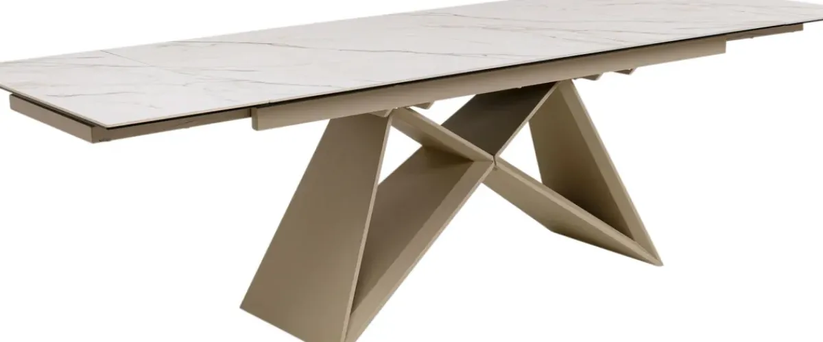 KARE24.se Utdragbart Bord Nelly - Greige 180(40+40)x90cm - KARE Design Best