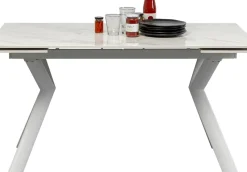 KARE24.se Utdragbart Bord Xenia - Vit 140(30+30)x80cm - KARE Design