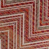 KARE24.se Uterumsmatta Zigzag - Röd, 330x230cm - KARE Design Online