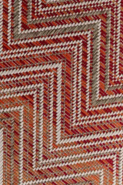 KARE24.se Uterumsmatta Zigzag - Röd, 330x230cm - KARE Design Online