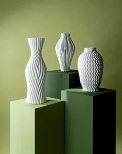KARE24.se Vas Akira - Oval, vit, 35cm - KARE Design Discount