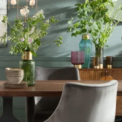 KARE24.se Vas Barfly Grön - Glasvas med Dekorativ Mässing - KARE Design New