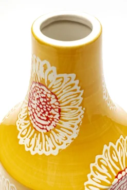 KARE24.se Vas Big Bloom - Gul, 38cm - KARE Design Sale