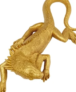 KARE24.se Väggdekor Lizard - Guld, 45cm - KARE Design Discount