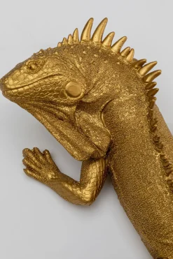 KARE24.se Väggdekor Lizard - Guld, 45cm - KARE Design Discount