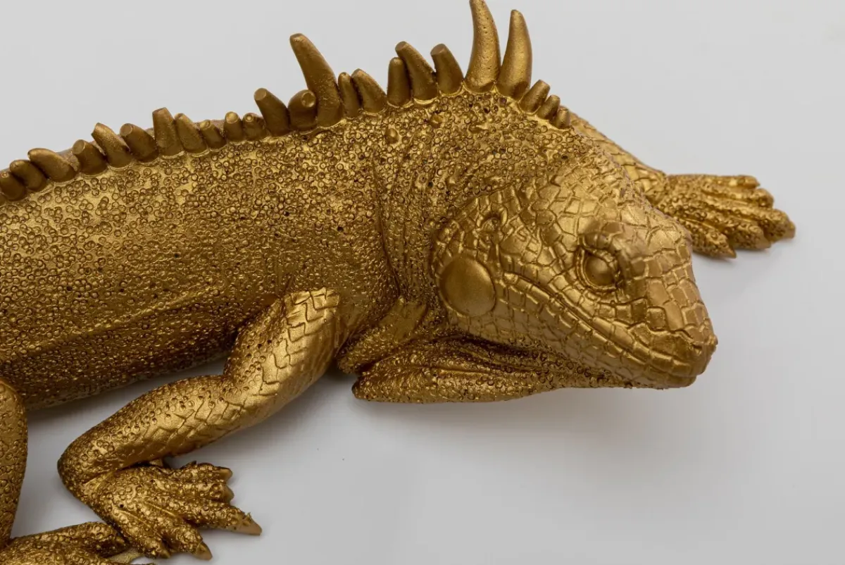 KARE24.se Väggdekor Lizard - Guld, 31cm - KARE Design Hot