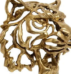 KARE24.se Väggdekor Tiger - Skulptur Guld, 43cm - KARE Design Best