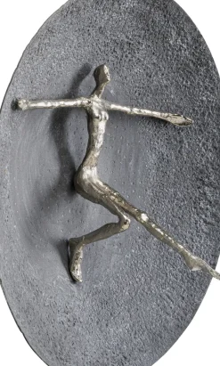 KARE24.se Väggdekor Umano - Silver, Ø60cm - KARE Design New