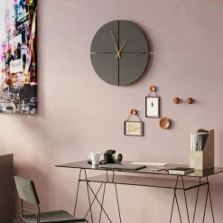 KARE24.se Väggklocka Andrea - Svart, Ø60cm - KARE Design Discount