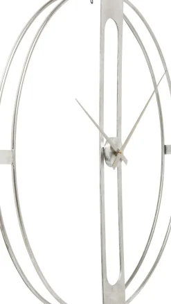 KARE24.se Väggklocka Clip Silver, Ø60cm - KARE Design Online