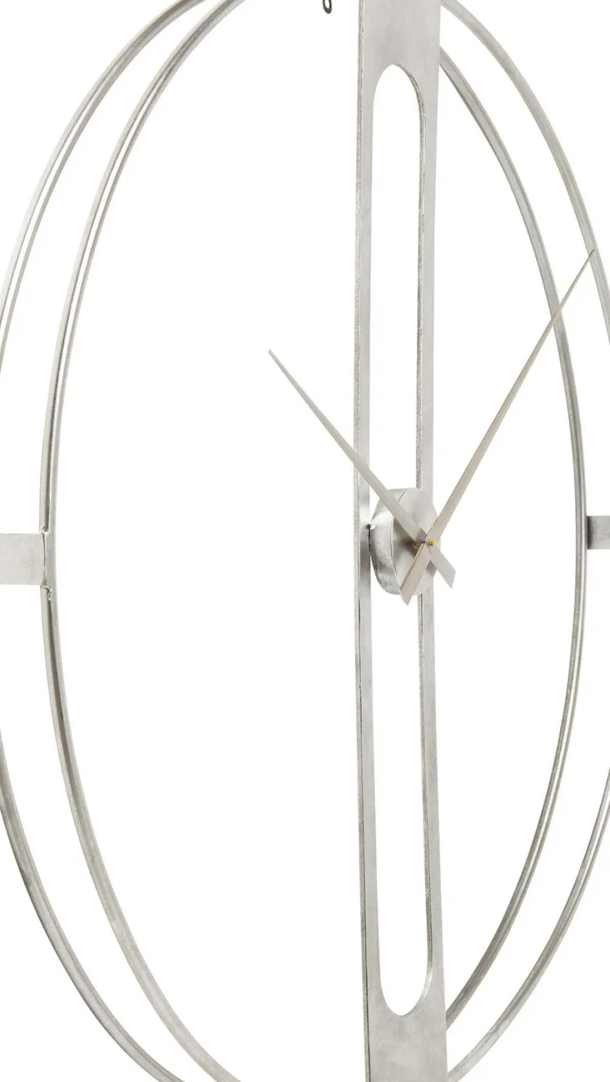 KARE24.se Väggklocka Clip Silver, Ø60cm - KARE Design Online