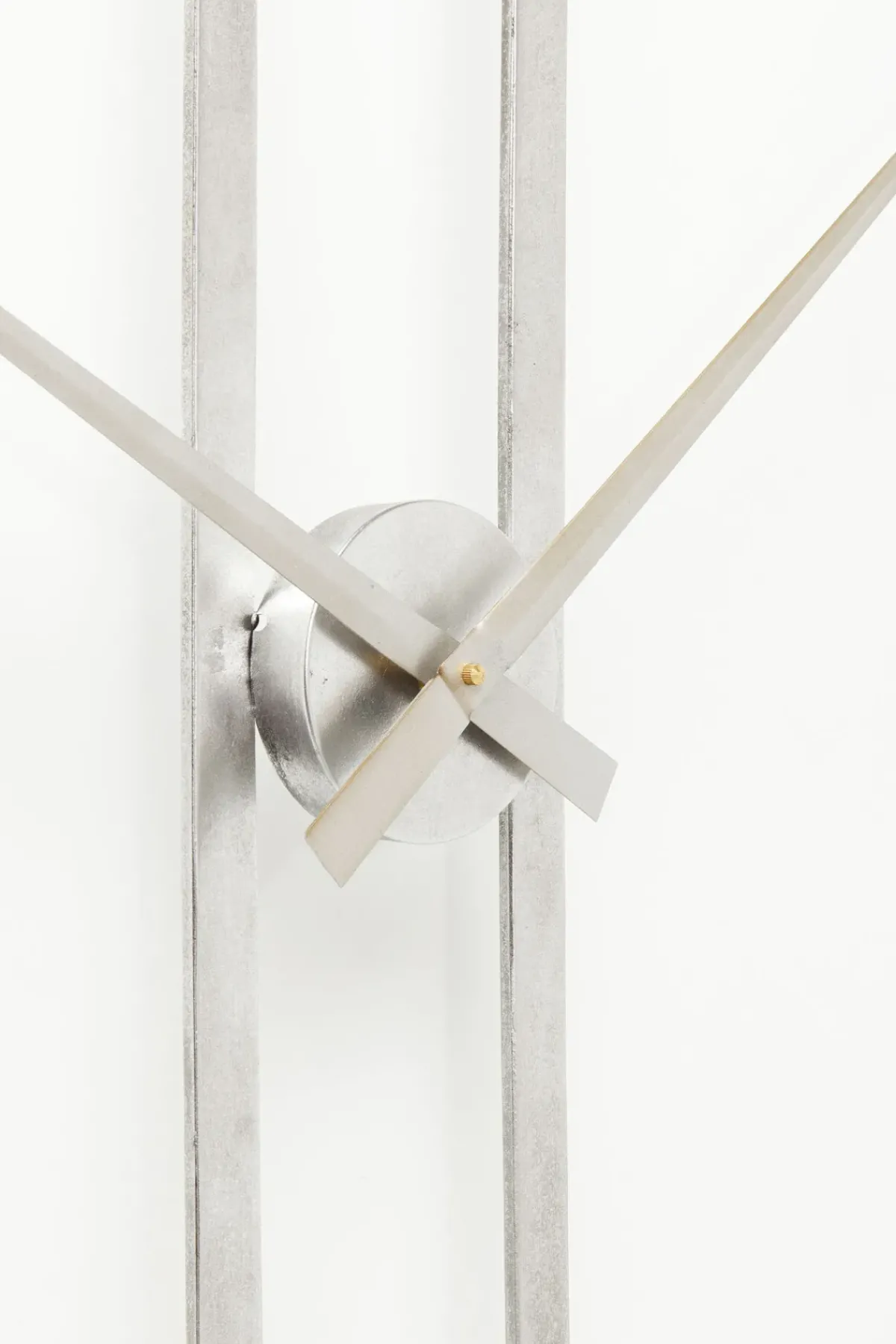 KARE24.se Väggklocka Clip Silver, Ø60cm - KARE Design Online