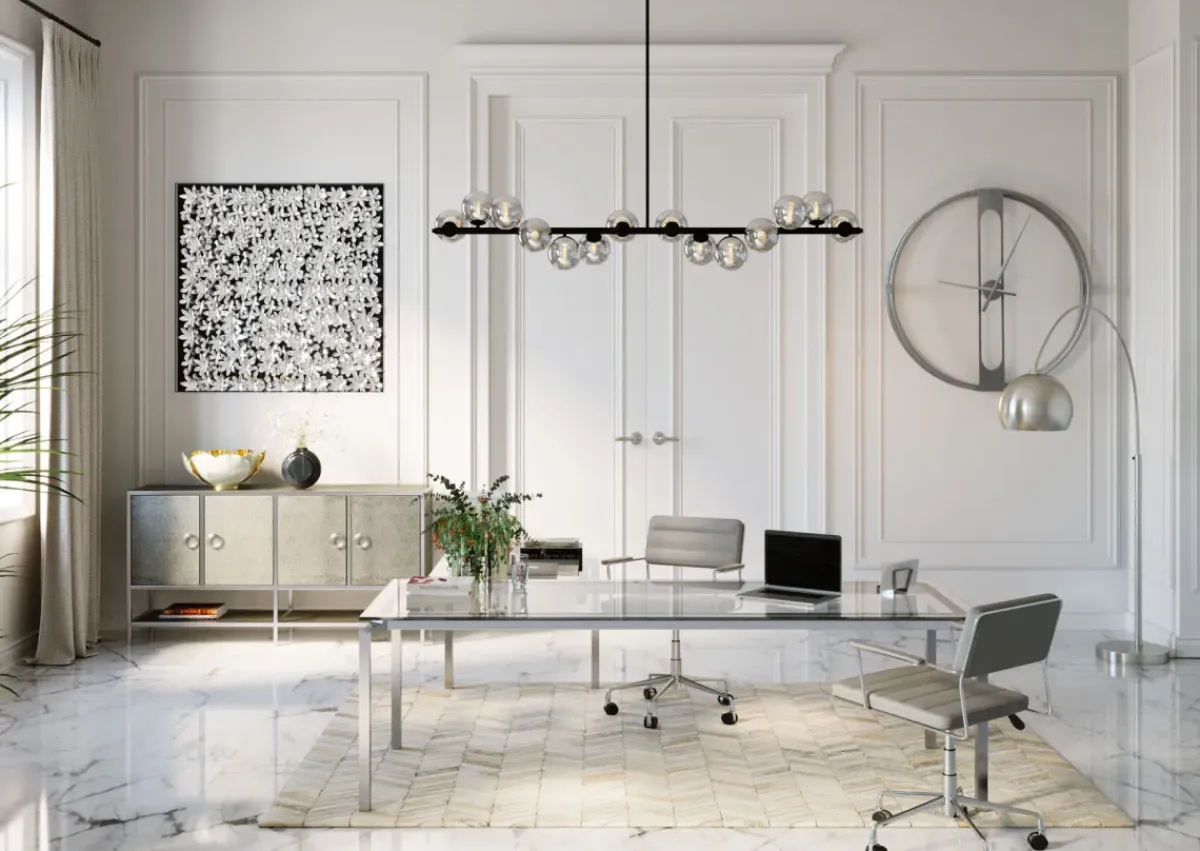 KARE24.se Väggklocka Clip Silver, Ø60cm - KARE Design Online
