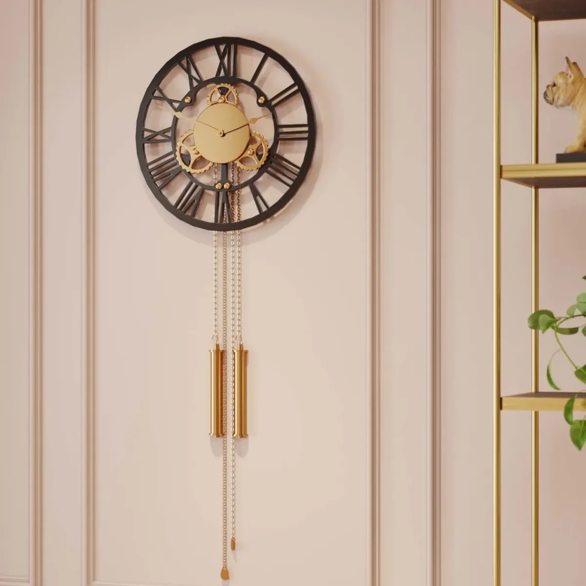 KARE24.se Väggklocka Clockwork, 124x46cm - KARE Design Online