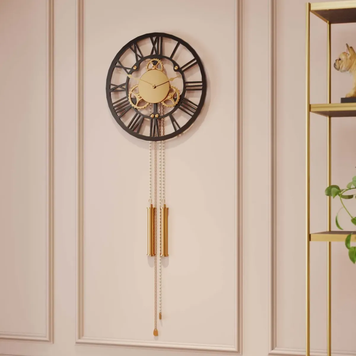KARE24.se Väggklocka Clockwork, 124x46cm - KARE Design Online