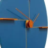 KARE24.se Väggklocka Felice - Blå Ø30cm - KARE Design