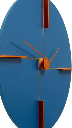 KARE24.se Väggklocka Felice - Blå Ø30cm - KARE Design