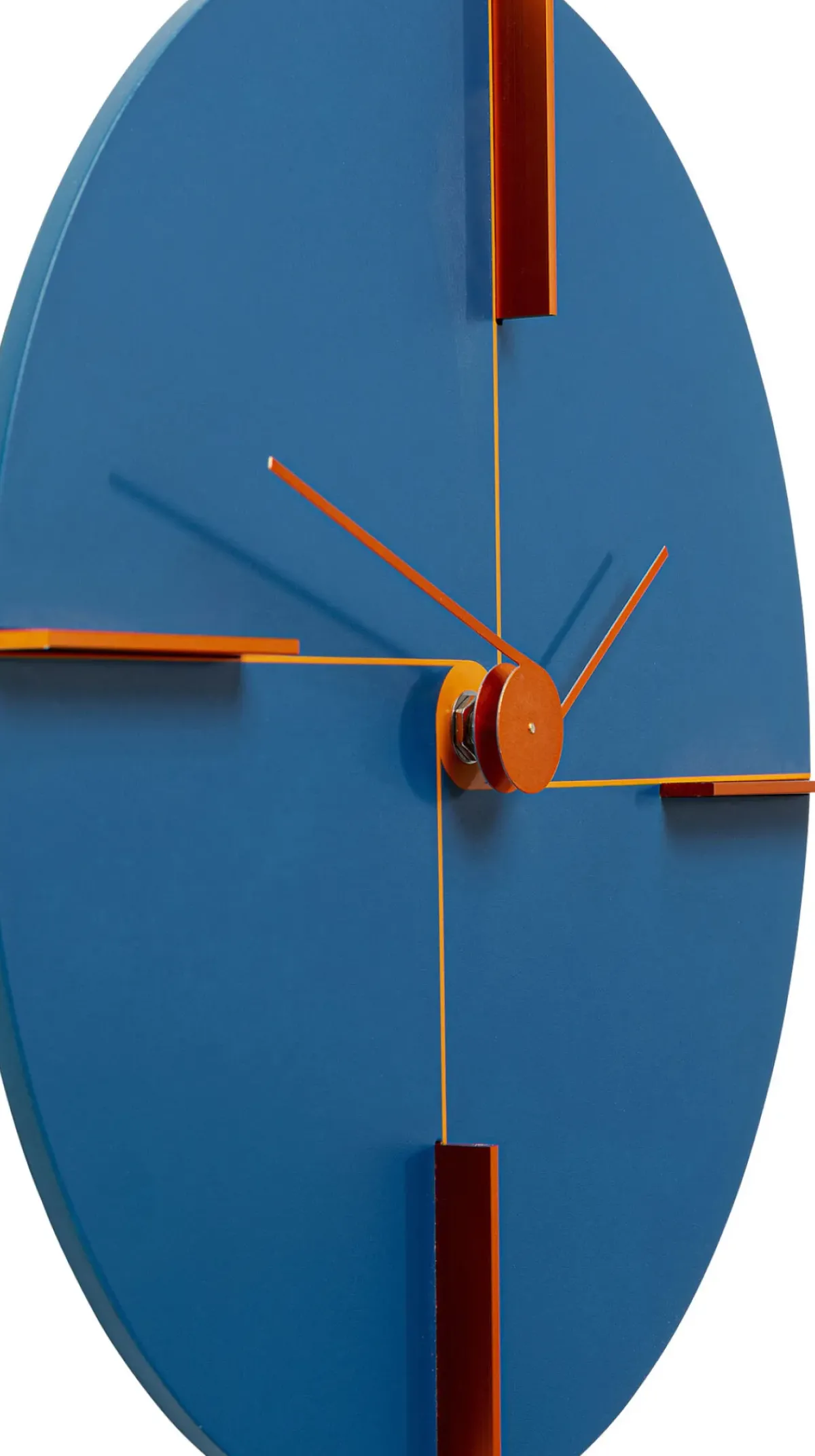 KARE24.se Väggklocka Felice - Blå Ø30cm - KARE Design